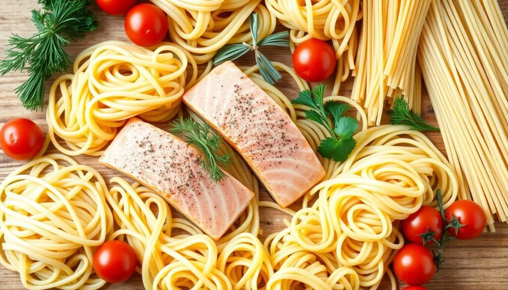 Pasta Types for Salmon Dishes